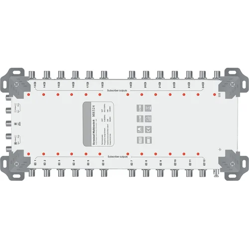 Мультисвитч MR524 eco, 5x24 с внешним блоком питания Мультисвитч MR524 eco, 5x24 с внешним блоком питания